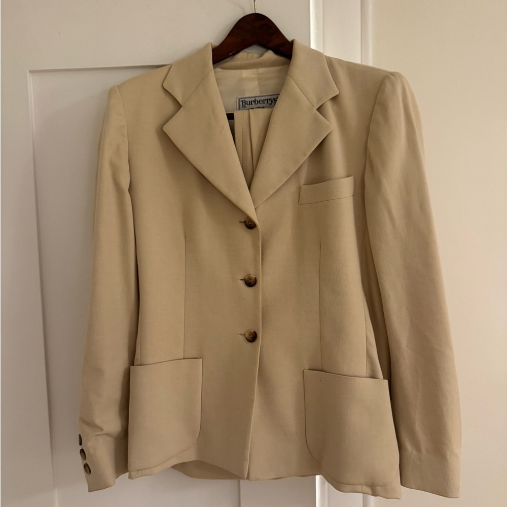 Vintage Burberry Blazer & Matching Trouser